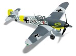 Busch H0 Flugz.Bf 109 Hans v.Hahn