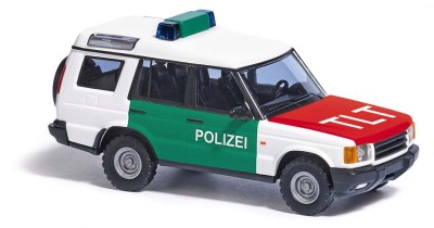 Busch H0 Land Rover Disco. Polizei