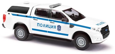 Busch H0 Ford Ranger Polizia Bulgarien