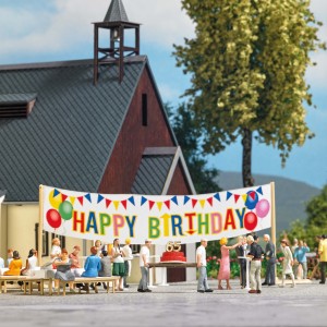 Busch H0 Action Set: Happy Birthday!