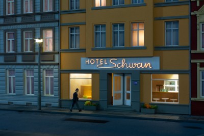 Auhagen H0/TT LED-Beleuchtung "Hotel Schwan"