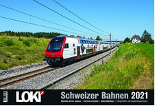 LOKI Kalender Schweizer Bahnen 2021