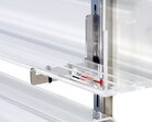 Train-Safe Basic Acrylelement für Spur H0m mit Spurrillen, 90 cm