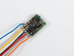 Lokdecoder Silver mini +V2 m. Kabel,  0,5/0,8A