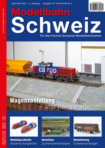 Modellbahn Schweiz Thenheft Nr. 4 (Ausgabe 16)