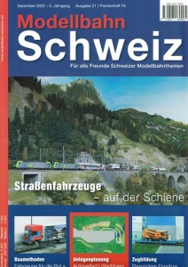 Modellbahn Schweiz "Strassenfahrzeuge auf der Schiene" Themenheft T5 (Ausg. 21)