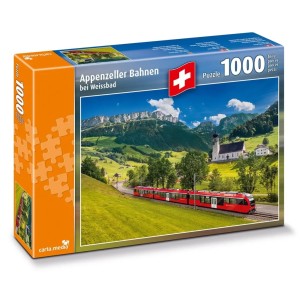 Puzzle Appenzellerbahnen bei Weissbad 1000 Teile
