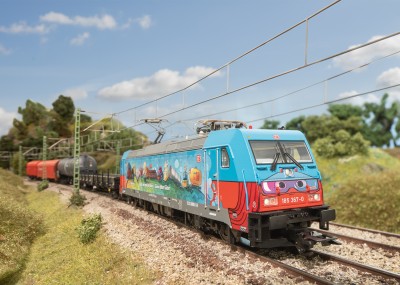 Märklin H0 E-Lok BR 185.2 185 367-0 DB AG  "Günni Güterzug" MHI Insider 2.2023