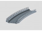Märklin Rampenstück geb. r 360 mm